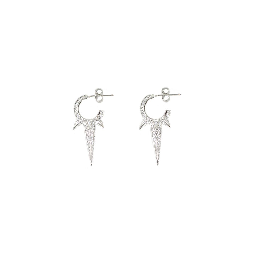 Isadora spike earrings - LAURA CANTU JEWELRY