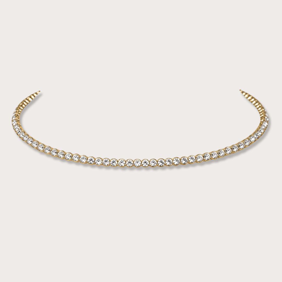 JNS Choker Flexible Dorado - LAURA CANTU JEWELRY