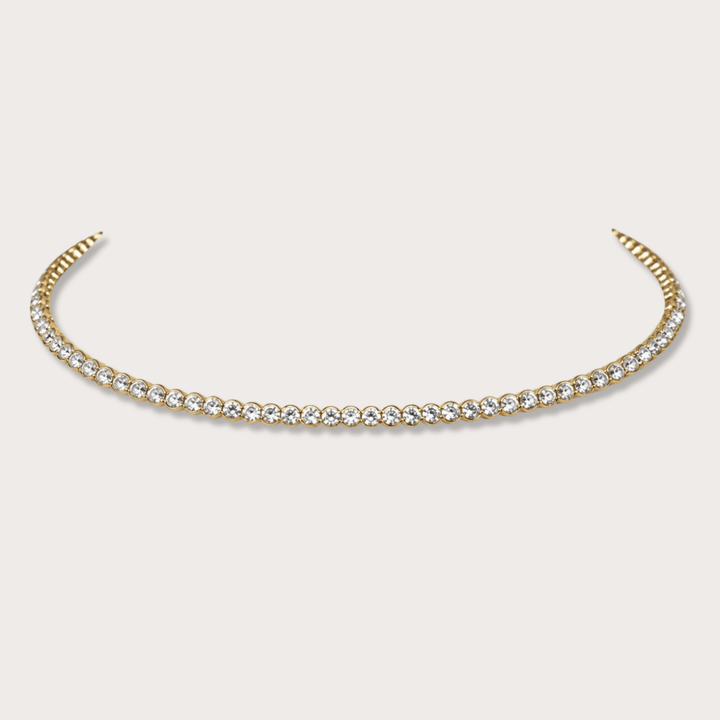 JNS Choker Flexible Dorado - LAURA CANTU JEWELRY