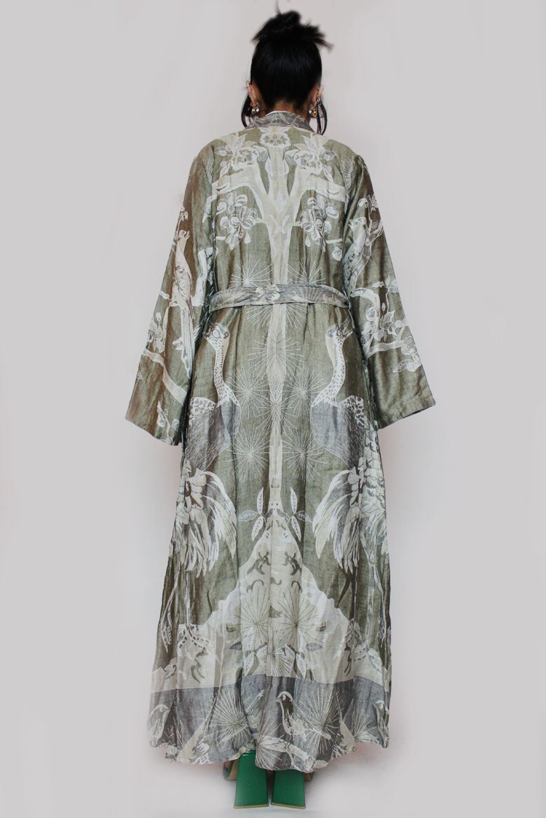 Kaftan Gris - Beige - LAURA CANTU JEWELRY