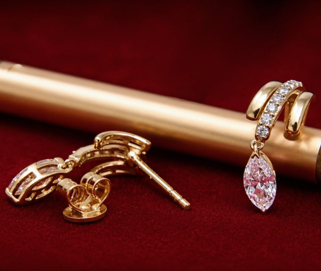 Lab Diamond climber gold - LAURA CANTU JEWELRY
