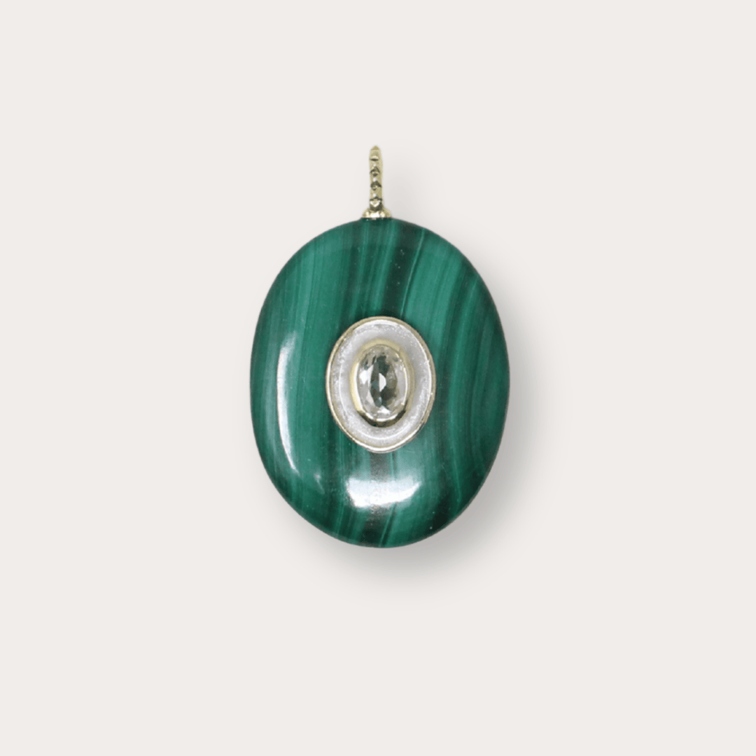 Large Malachite - LAURA CANTU JEWELRY