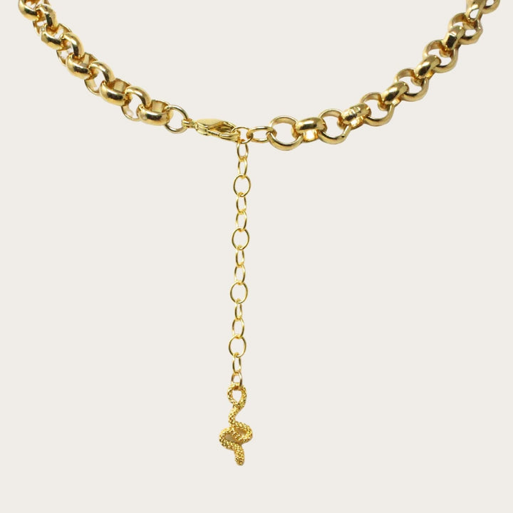 Lumna Lock Necklace VI - LAURA CANTU JEWELRY