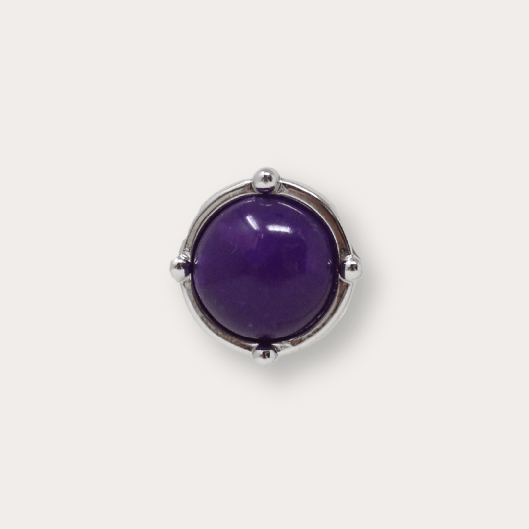 Luna Stud Silver - LAURA CANTU JEWELRY