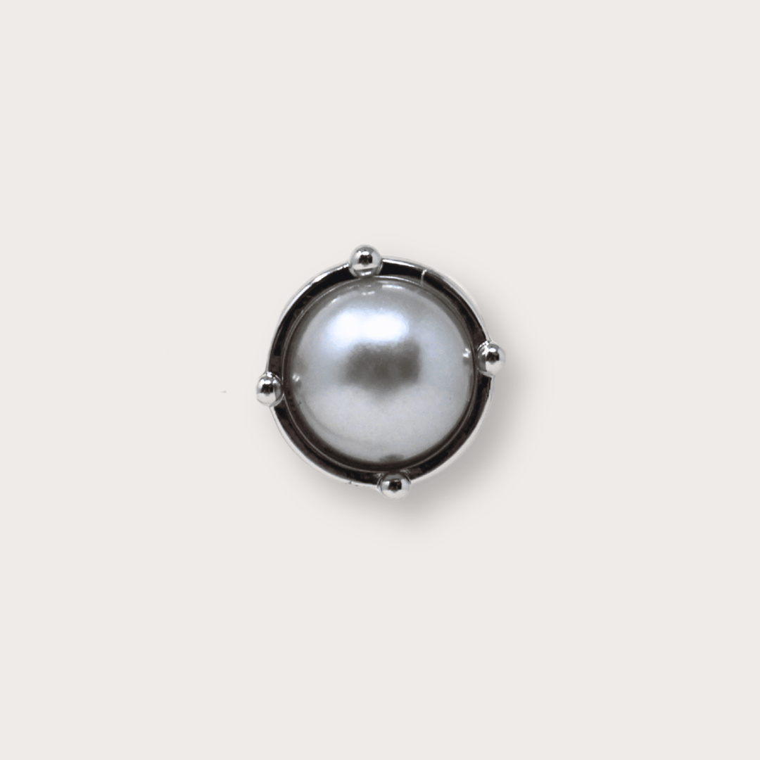 Luna Stud Silver - LAURA CANTU JEWELRY