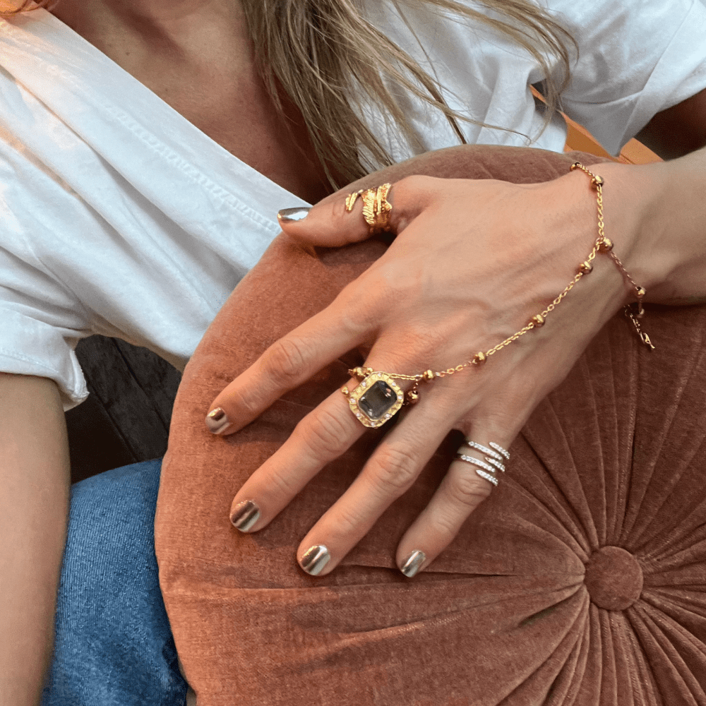 Mariana XL hand Accessory - LAURA CANTU JEWELRY