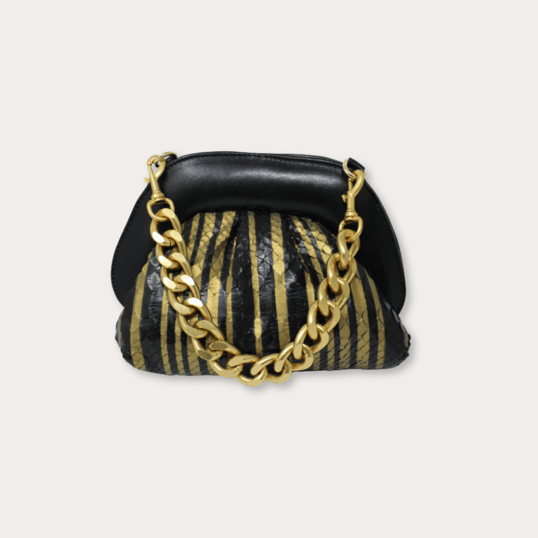 Marietta Snake Clutch - LAURA CANTU JEWELRY