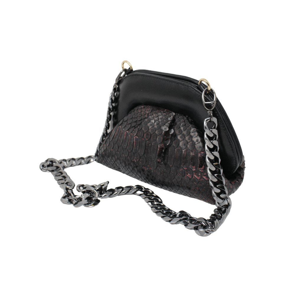 Marietta Snake Clutch - LAURA CANTU JEWELRY