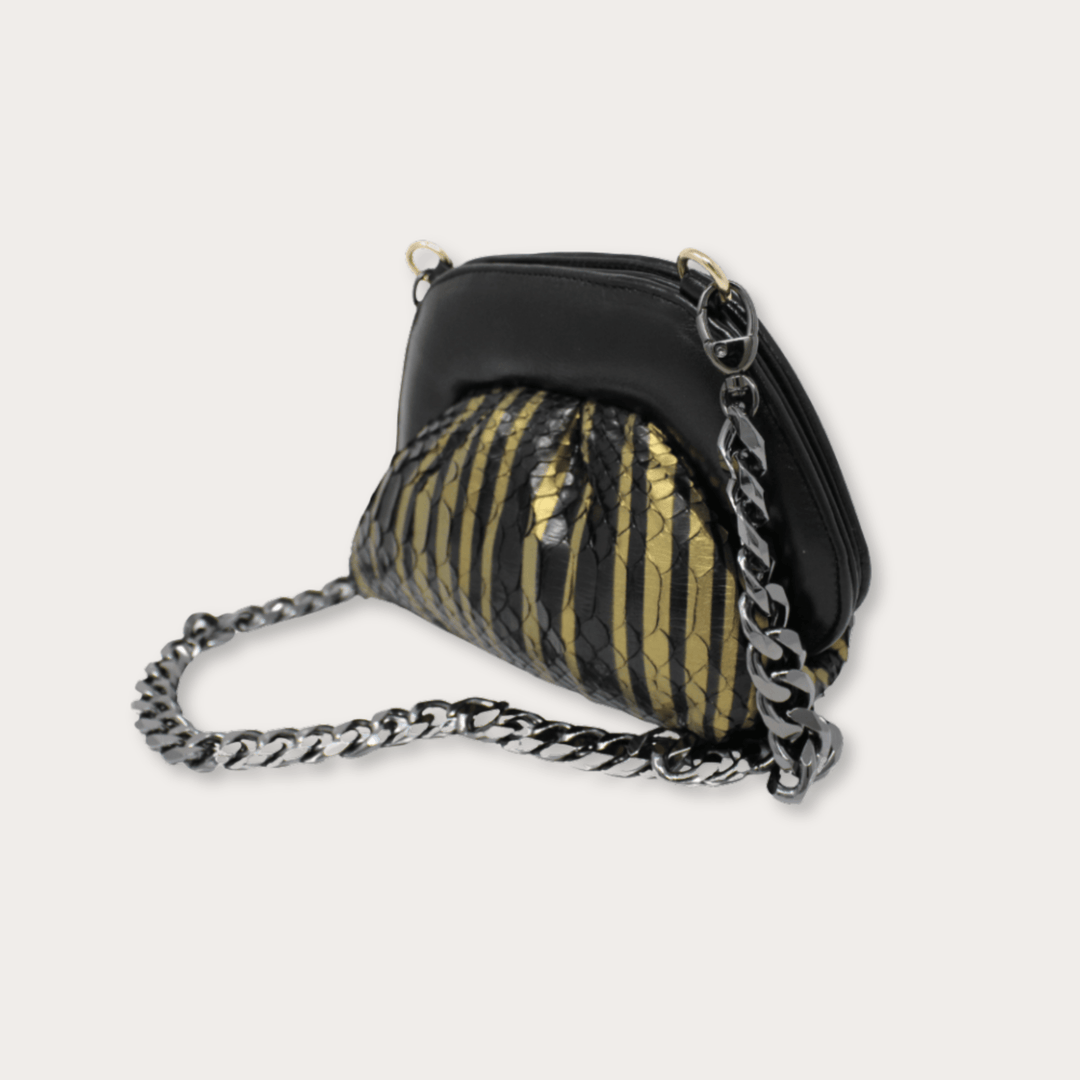 Marietta Snake Clutch - LAURA CANTU JEWELRY