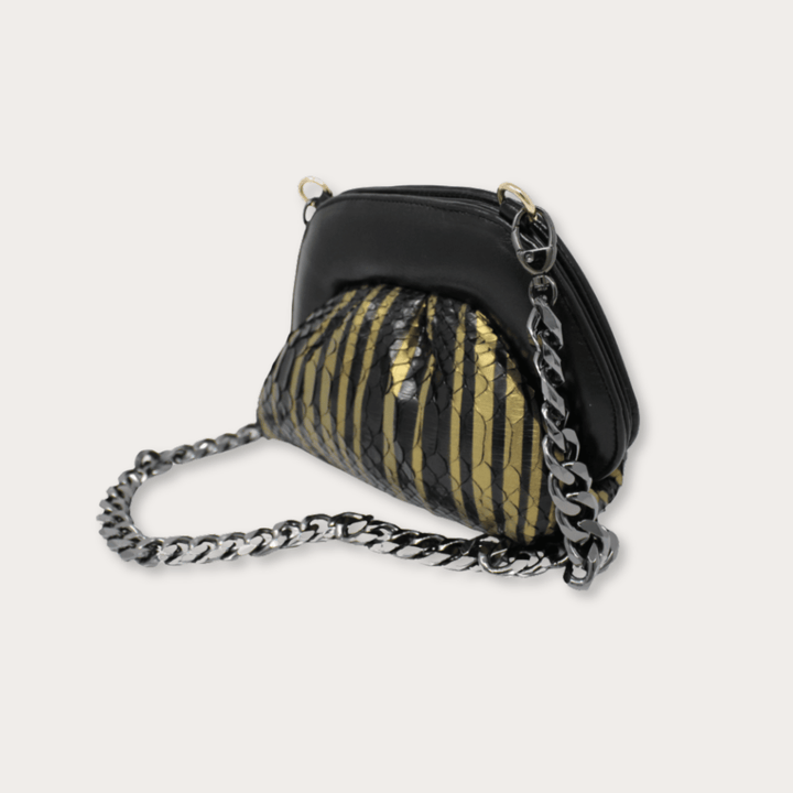 Marietta Snake Clutch - LAURA CANTU JEWELRY