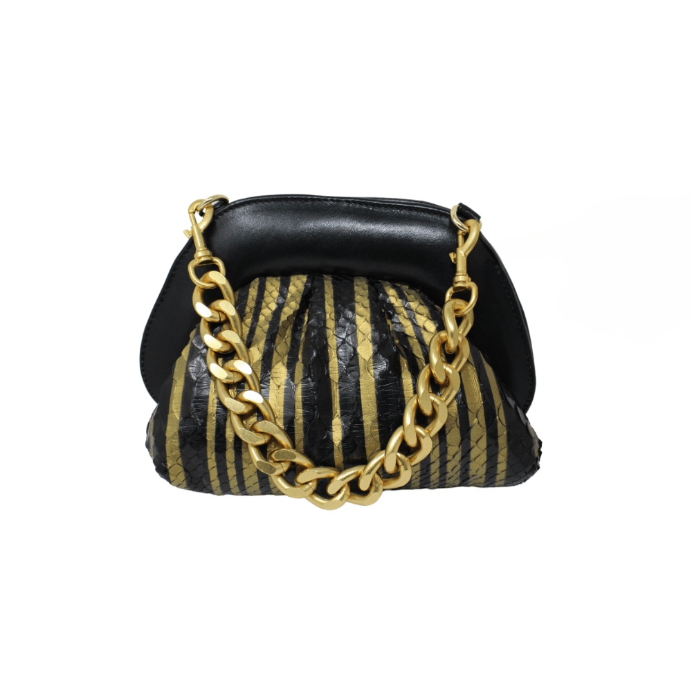 Marietta Snake Clutch - LAURA CANTU JEWELRY