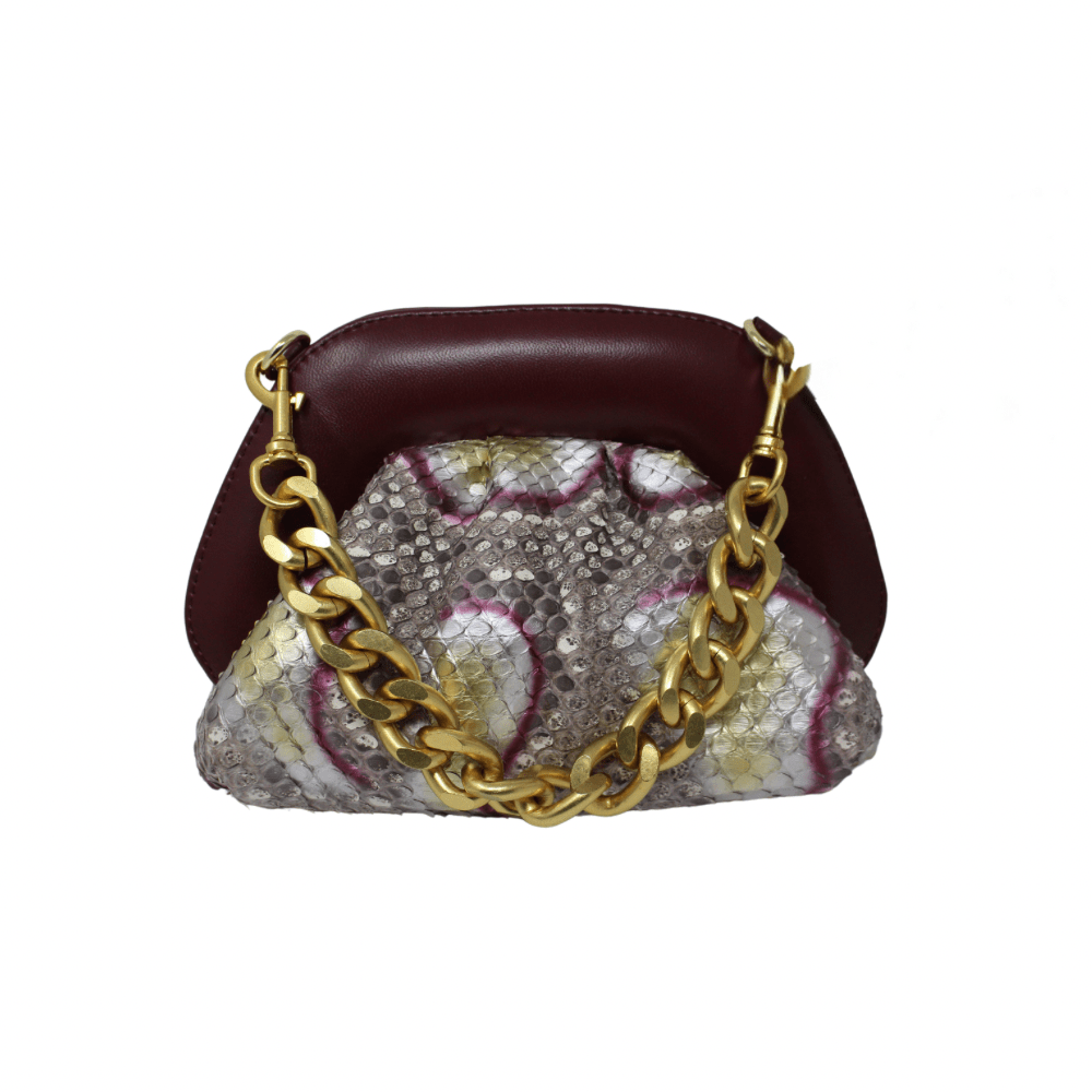 Marietta Snake Clutch - LAURA CANTU JEWELRY