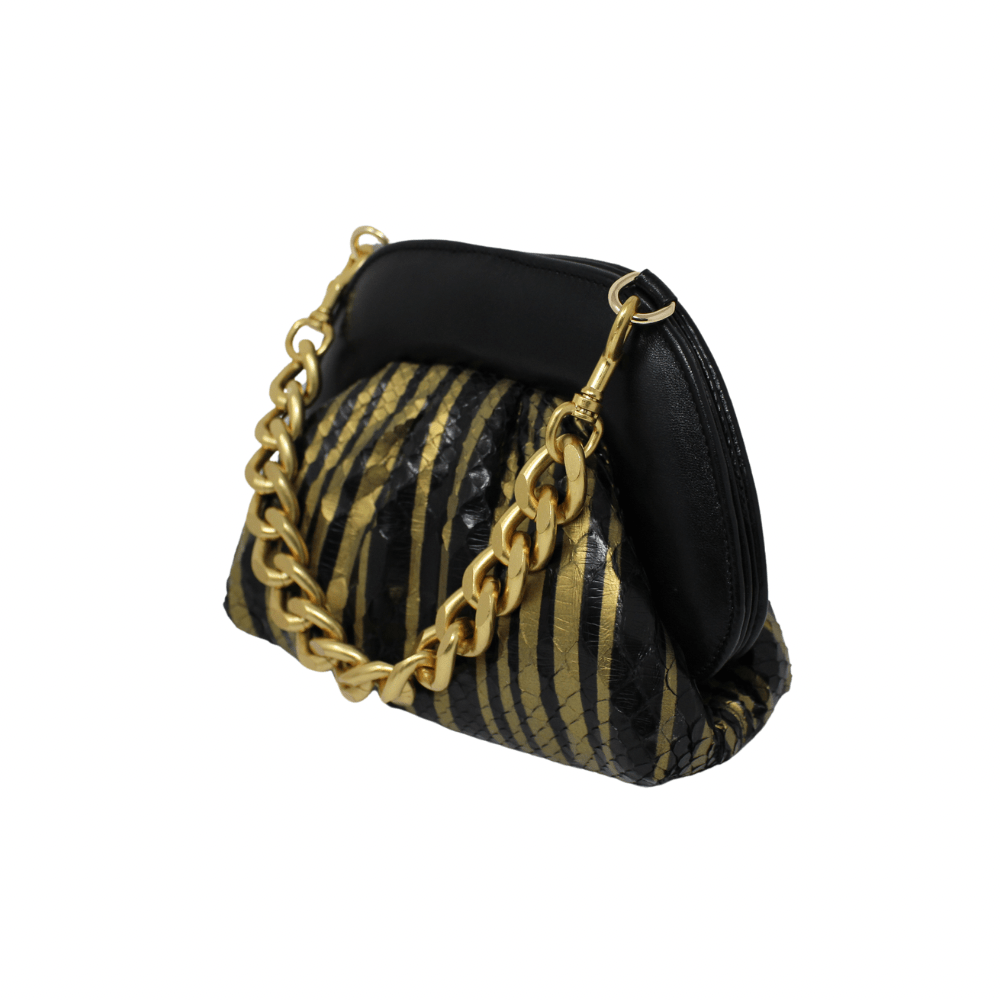 Marietta Snake Clutch - LAURA CANTU JEWELRY