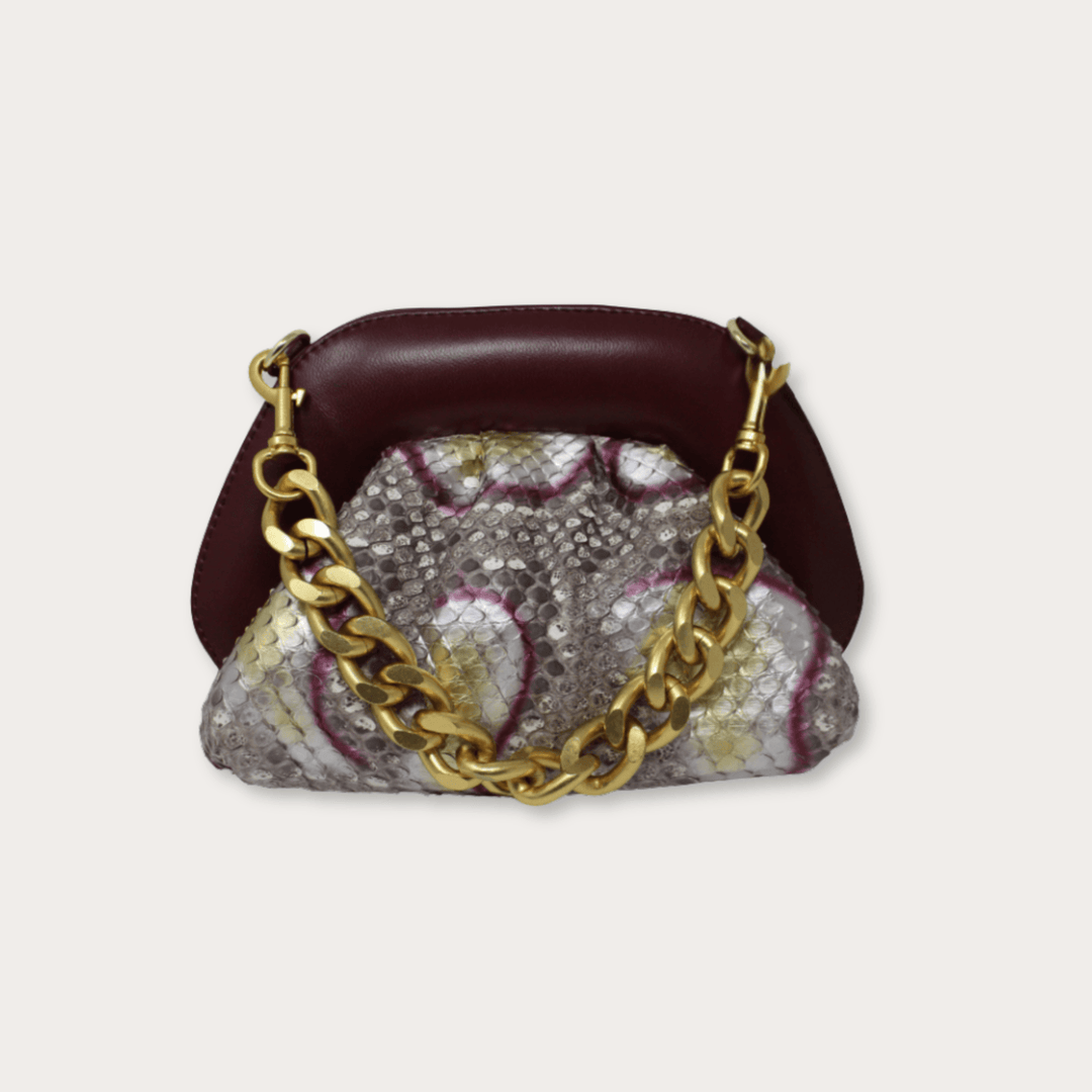 Marietta Snake Clutch - LAURA CANTU JEWELRY