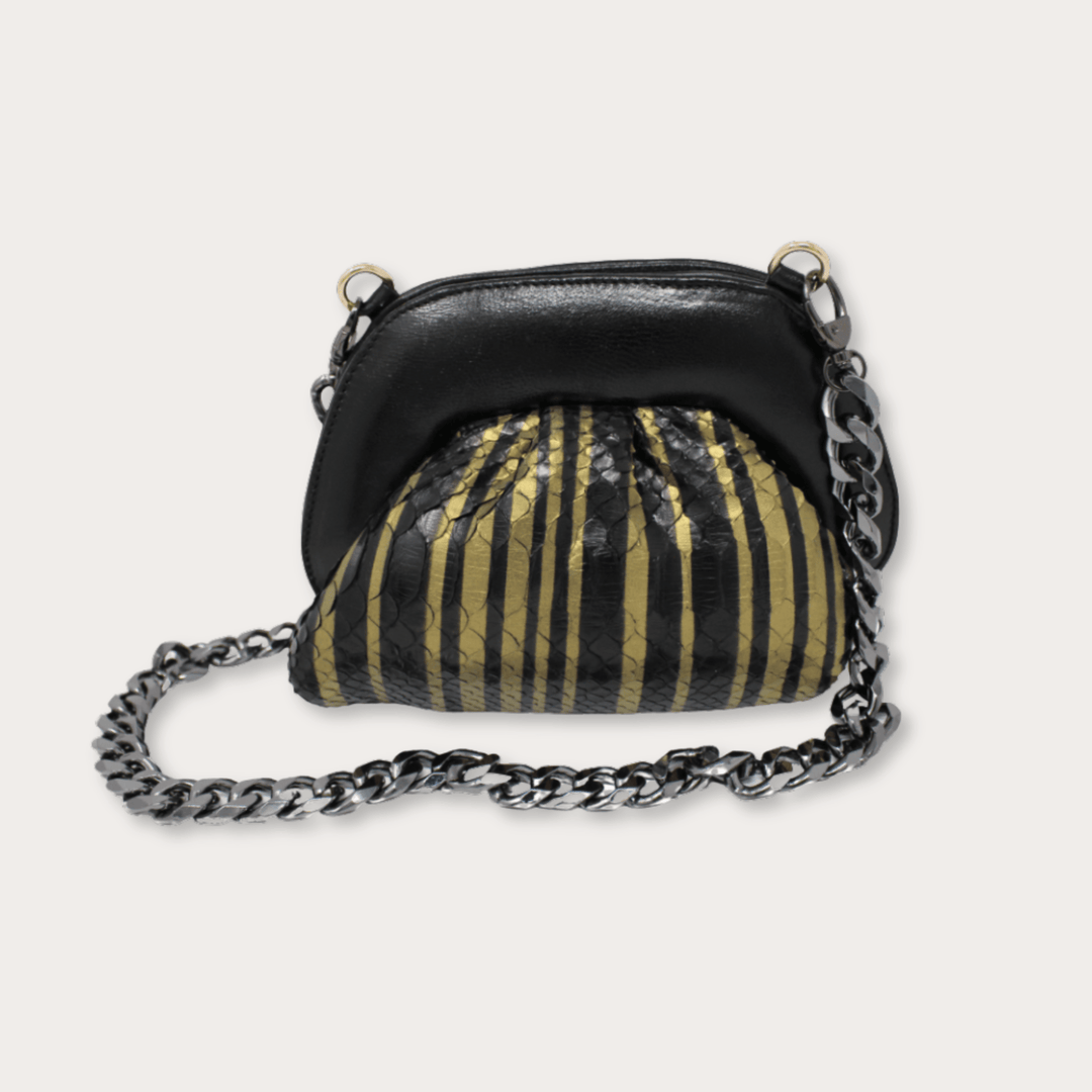 Marietta Snake Clutch - LAURA CANTU JEWELRY