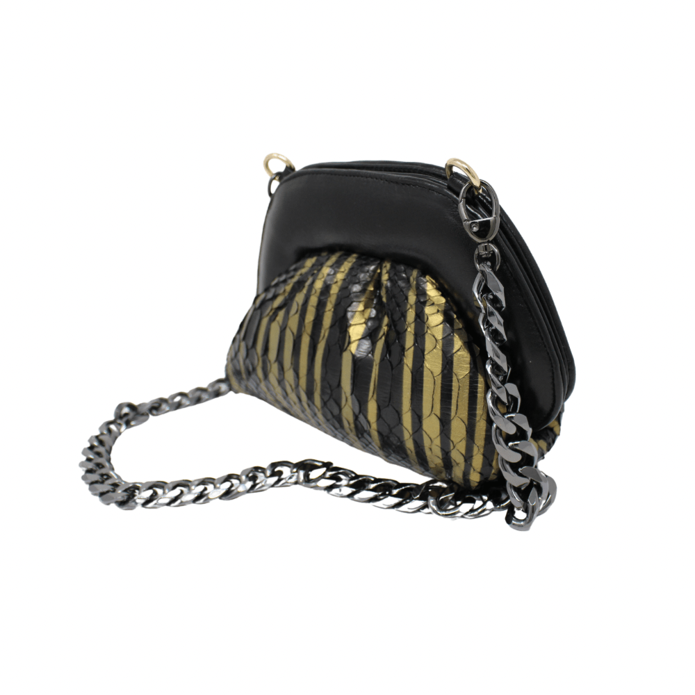 Marietta Snake Clutch - LAURA CANTU JEWELRY