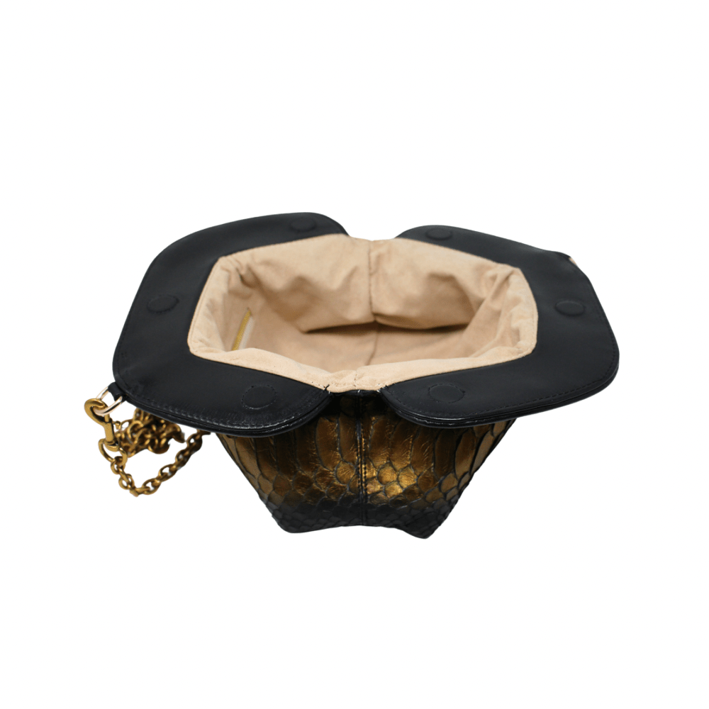 Marietta Snake Clutch - LAURA CANTU JEWELRY