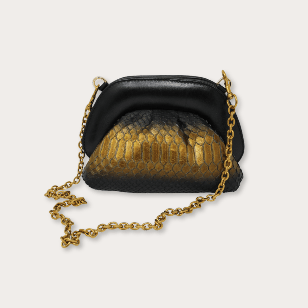 Marietta Snake Clutch - LAURA CANTU JEWELRY