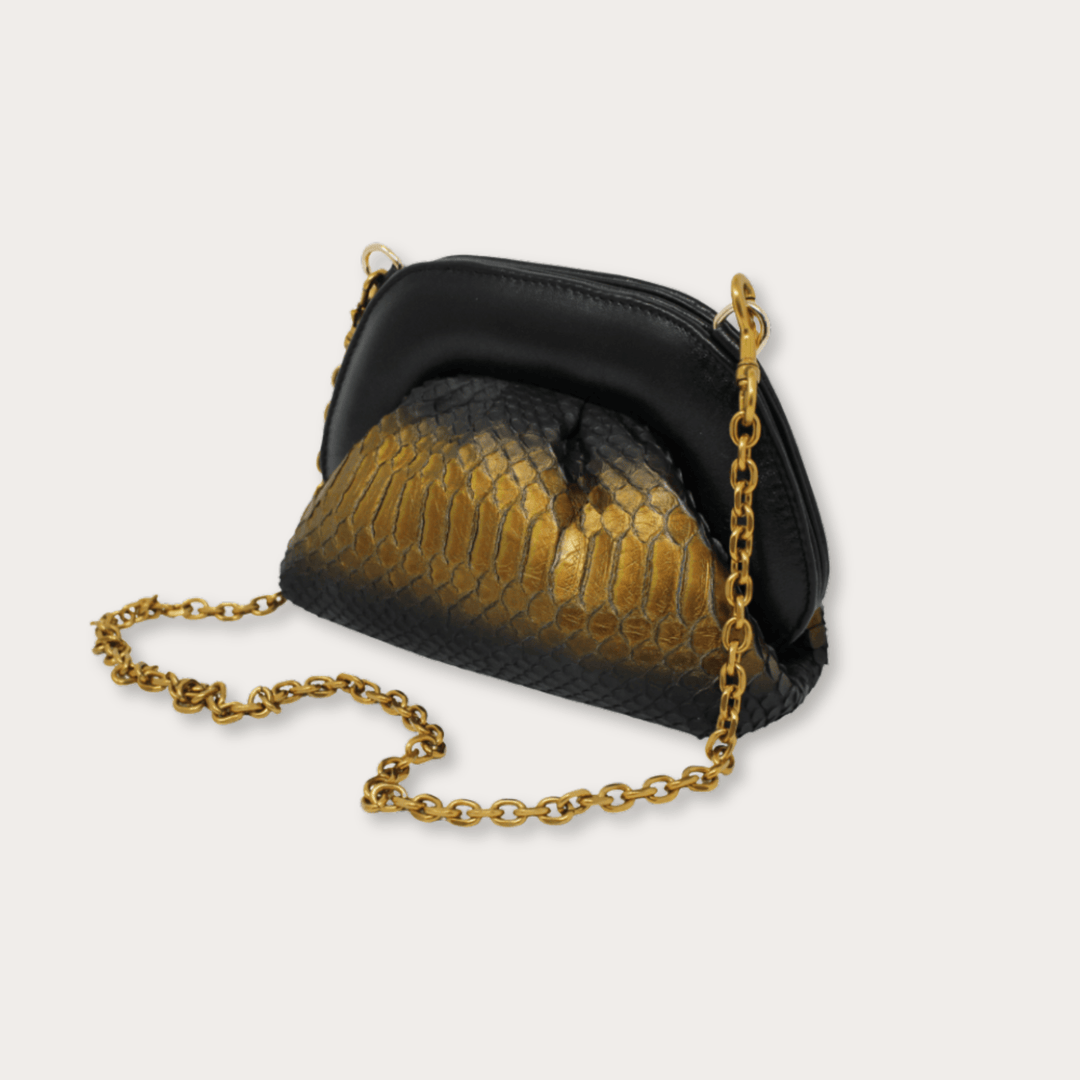 Marietta Snake Clutch - LAURA CANTU JEWELRY