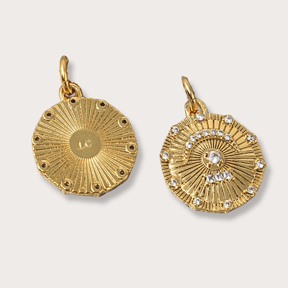 Medalla Luna - LAURA CANTU JEWELRY