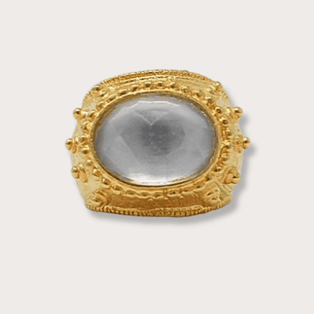Medusa Ring (Clear) - LAURA CANTU JEWELRY
