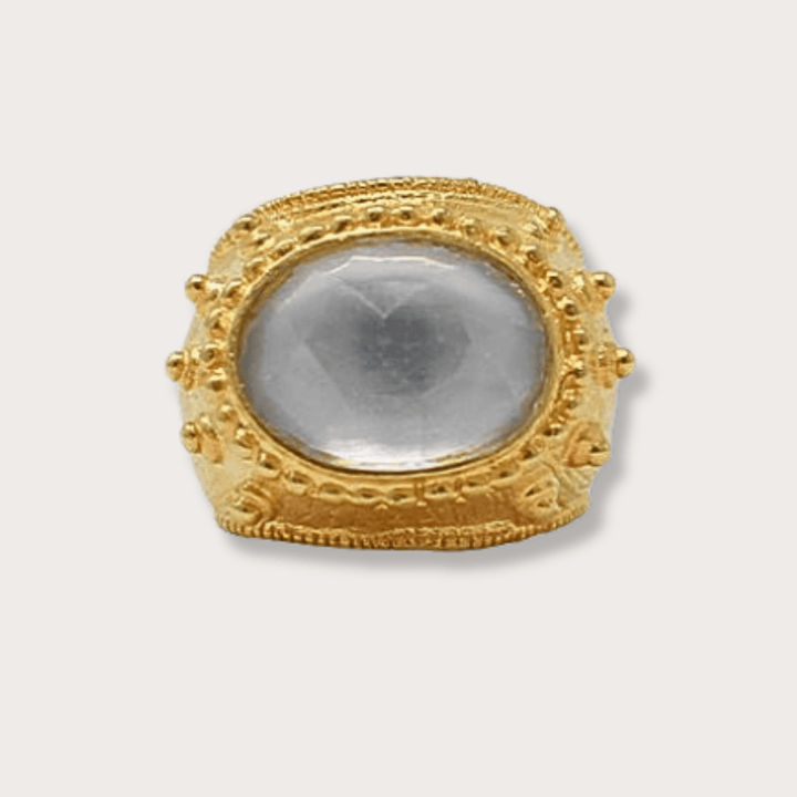 Medusa Ring (Clear) - LAURA CANTU JEWELRY