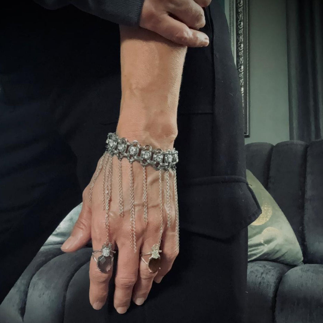 Mina Fringe Bracelet - LAURA CANTU JEWELRY