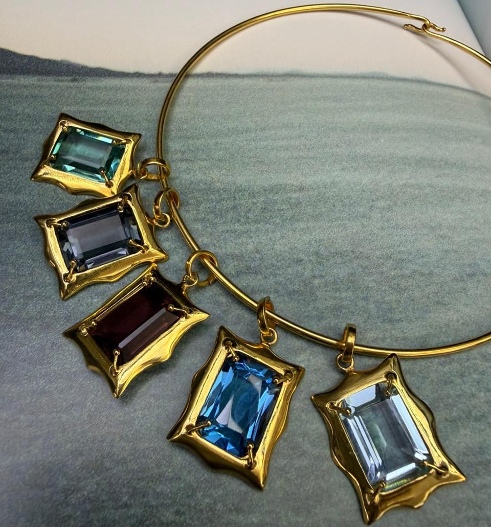 Nicole II Necklace - LAURA CANTU JEWELRY