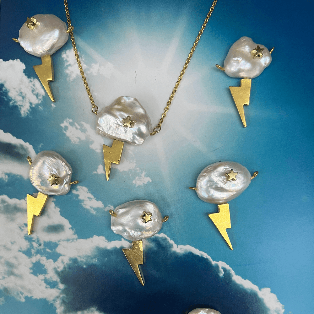 Nube necklace - LAURA CANTU JEWELRY