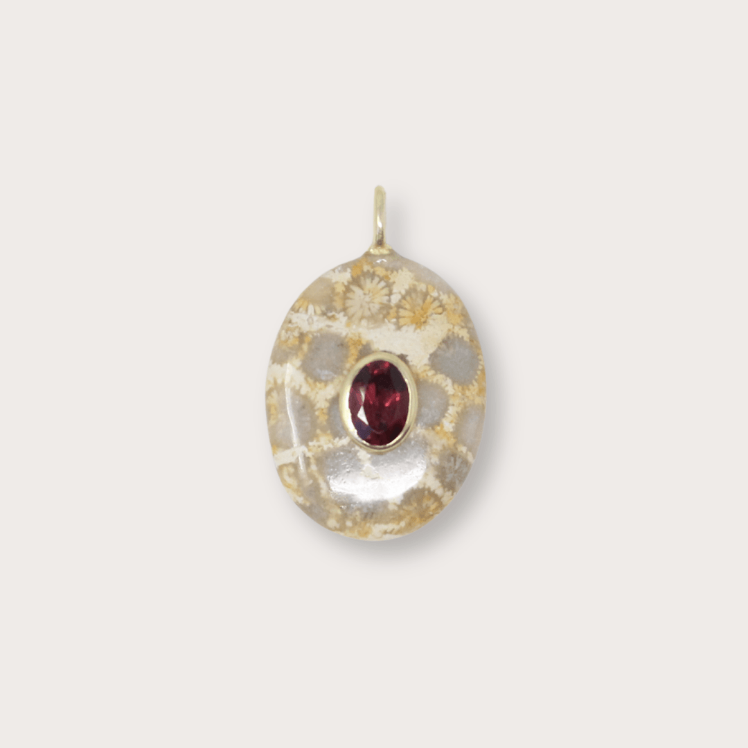Oval Jade Large - LAURA CANTU JEWELRY