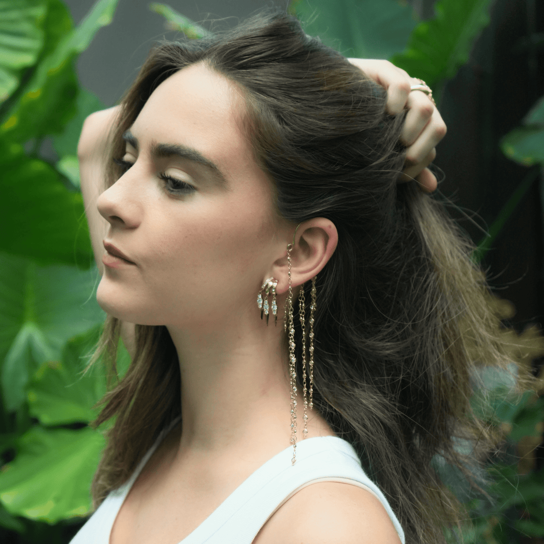 Paola Ear Hugger - LAURA CANTU JEWELRY