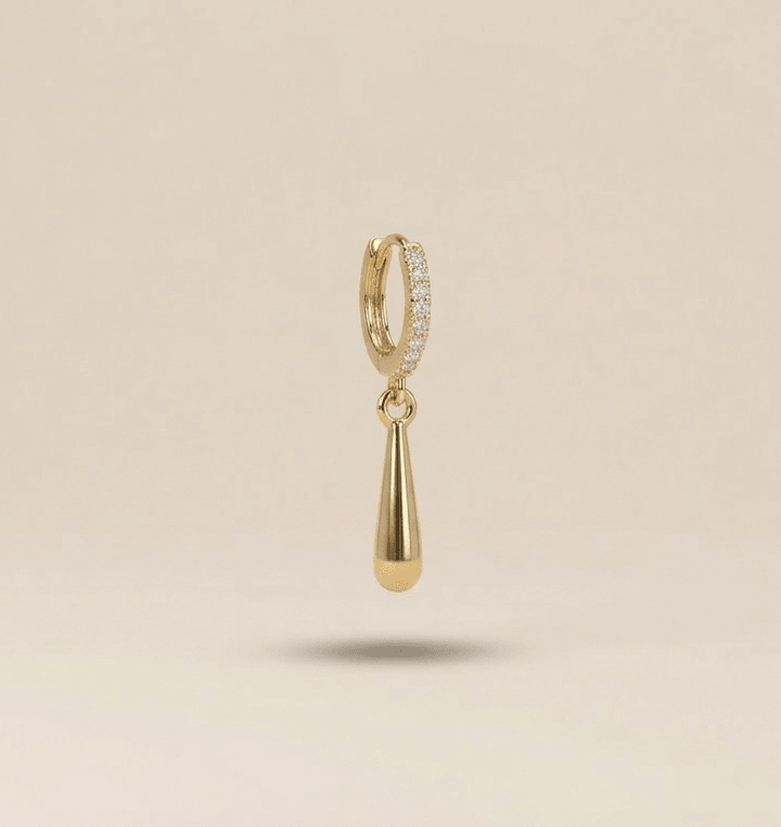 Piercing Large Drop - LAURA CANTU JEWELRY