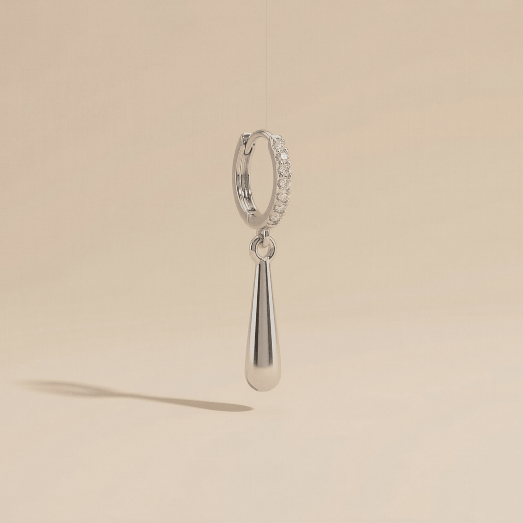 Piercing Large Drop - LAURA CANTU JEWELRY