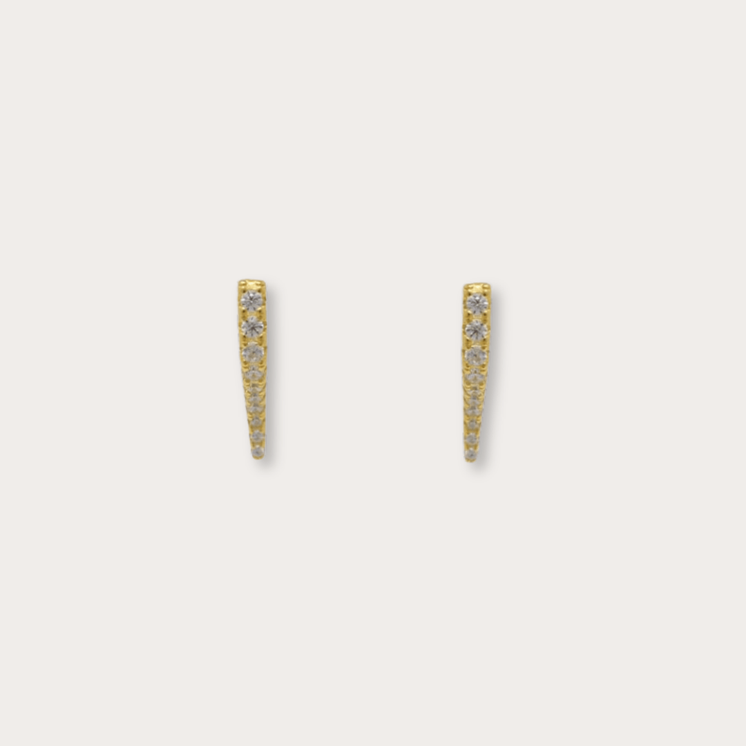 Piper Small Spike Earrings - LAURA CANTU JEWELRY