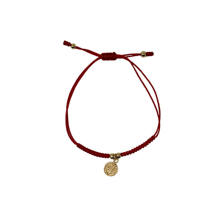 Pulsera San Benito tejida - LAURA CANTU JEWELRY