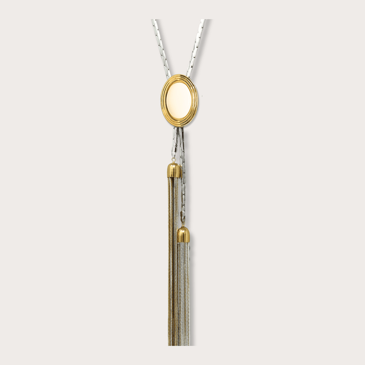 Rafaella Lariat Silver - LAURA CANTU JEWELRY