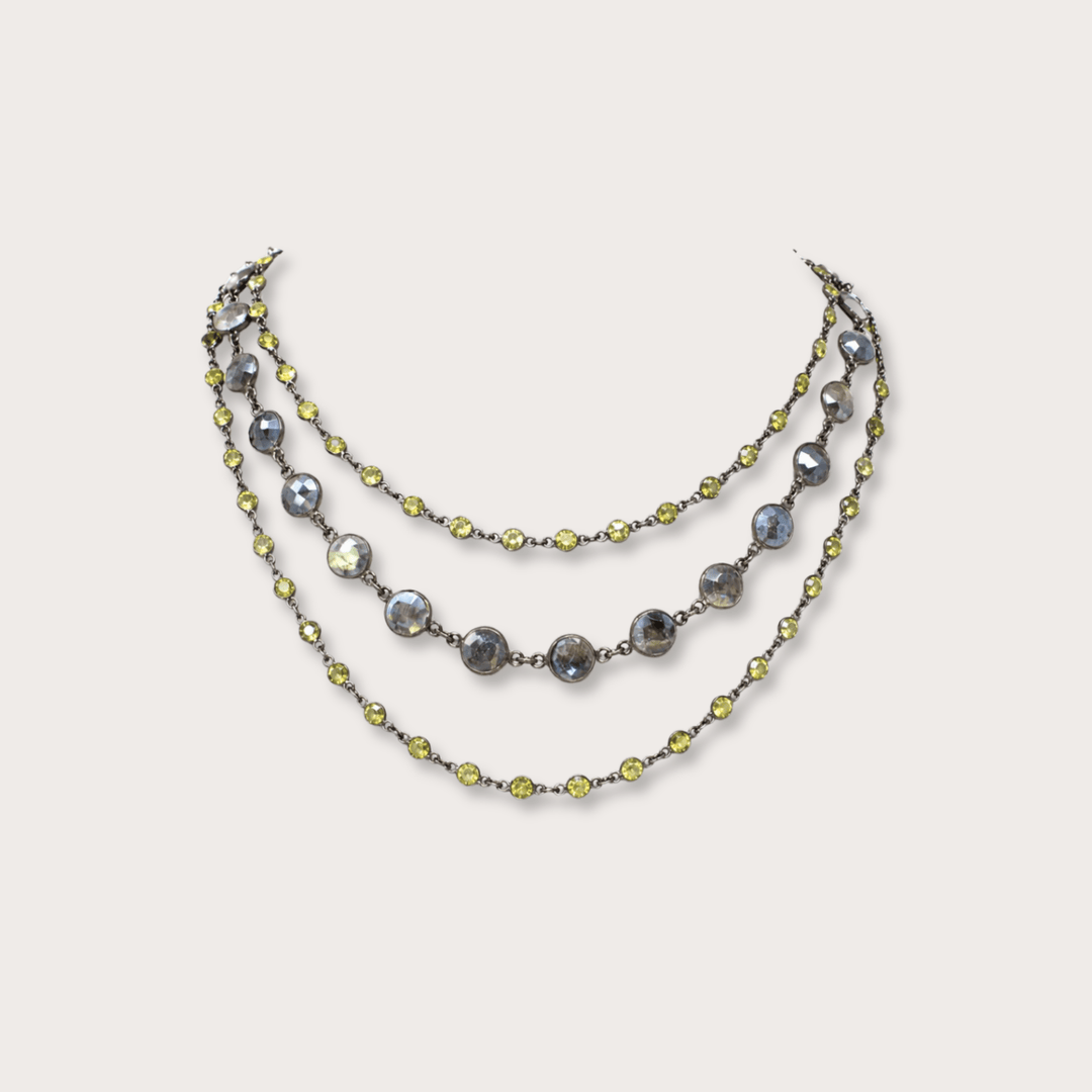 Relics Necklace X - LAURA CANTU JEWELRY