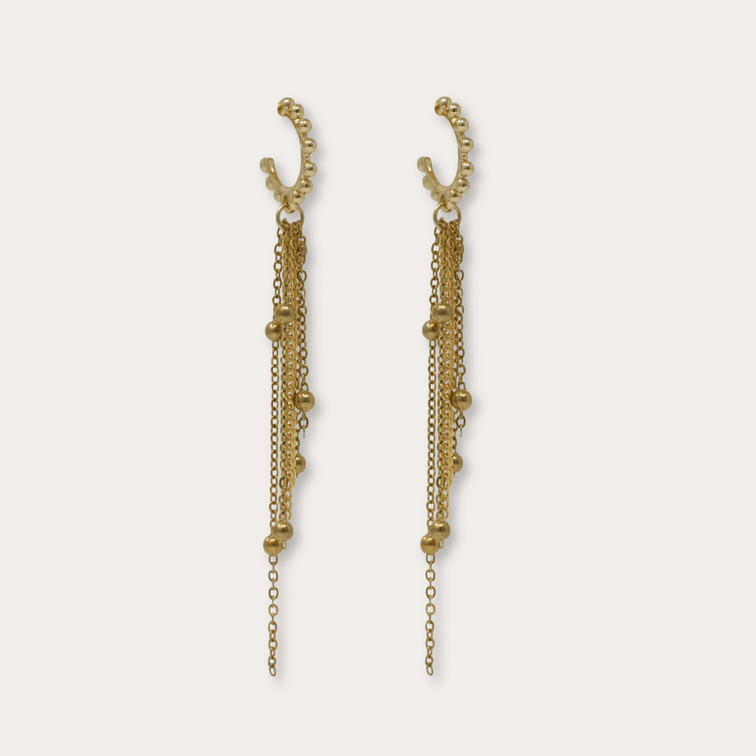 Sara Earrings Small - LAURA CANTU JEWELRY