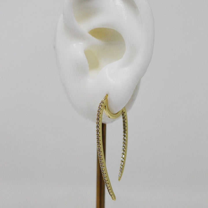 Silver .925 Fang earrings - LAURA CANTU JEWELRY