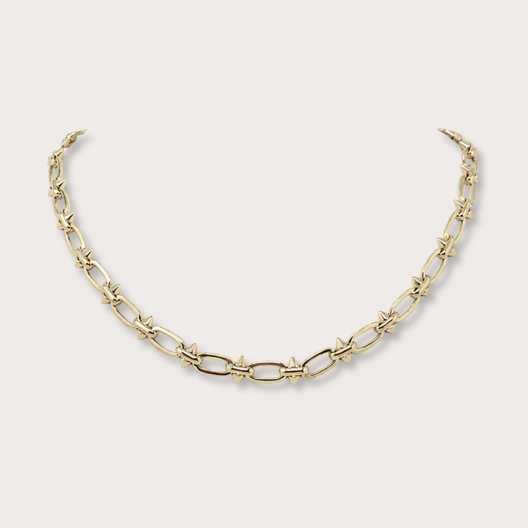 Spike II Necklace - LAURA CANTU JEWELRY