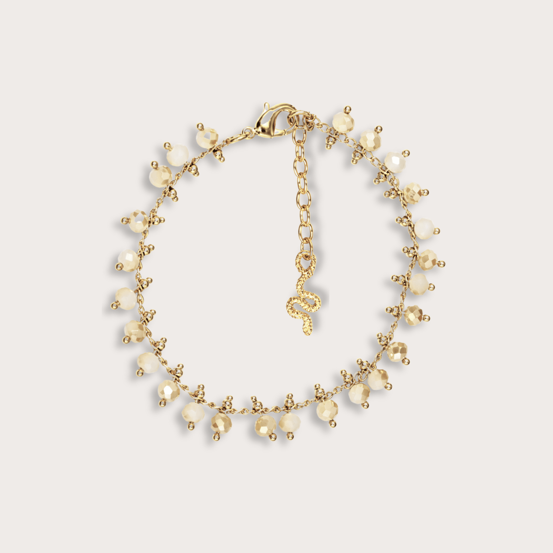 Sydney Cream Bracelet - LAURA CANTU JEWELRY