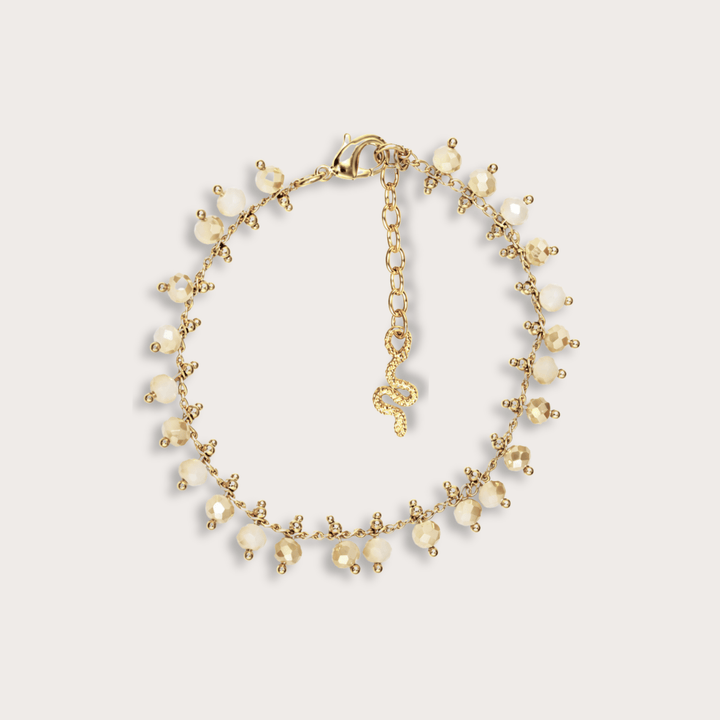Sydney Cream Bracelet - LAURA CANTU JEWELRY