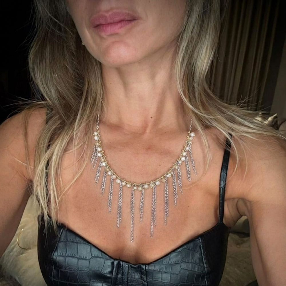 Sydney Cream Cadenas - LAURA CANTU JEWELRY