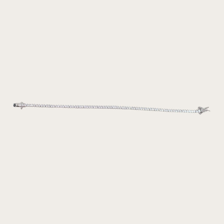 Tennis Bracelet 3 prong - LAURA CANTU JEWELRY