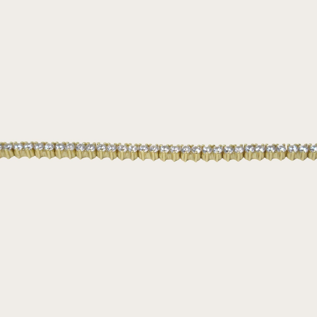 Tennis Bracelet 3 prong - LAURA CANTU JEWELRY