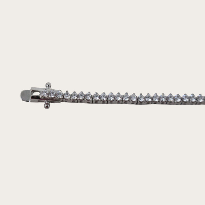 Tennis Bracelet 3 prong - LAURA CANTU JEWELRY