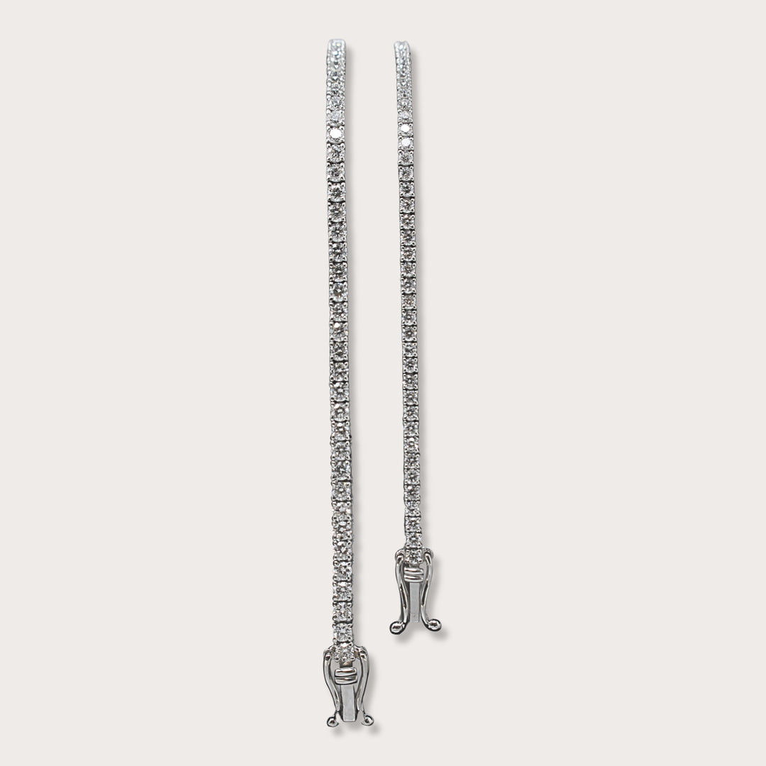 Tennis Bracelet Gold Lab Diamond 2.12ct - LAURA CANTU JEWELRY