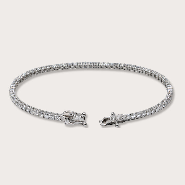 Tennis Bracelet Gold Lab Diamond 2.12ct - LAURA CANTU JEWELRY