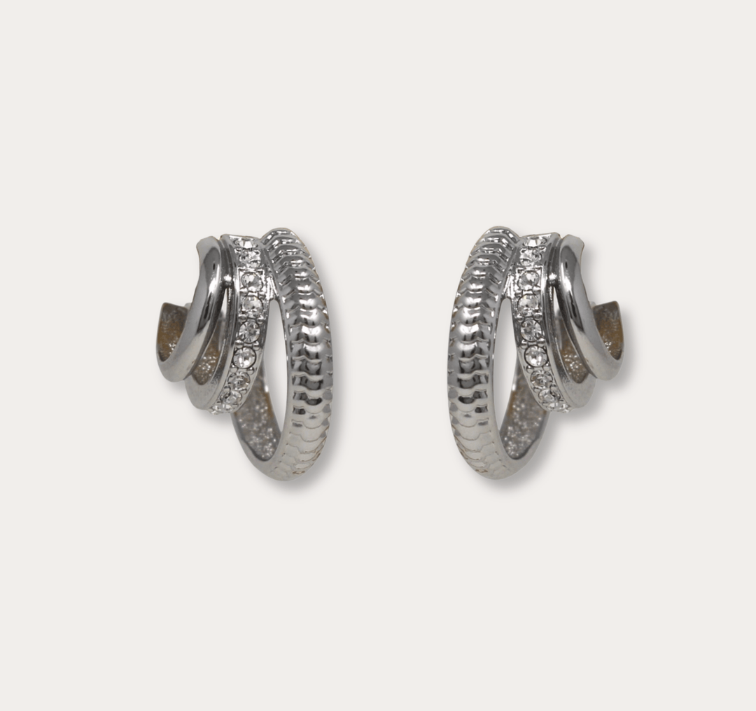 Triple serpent hoop - LAURA CANTU JEWELRY