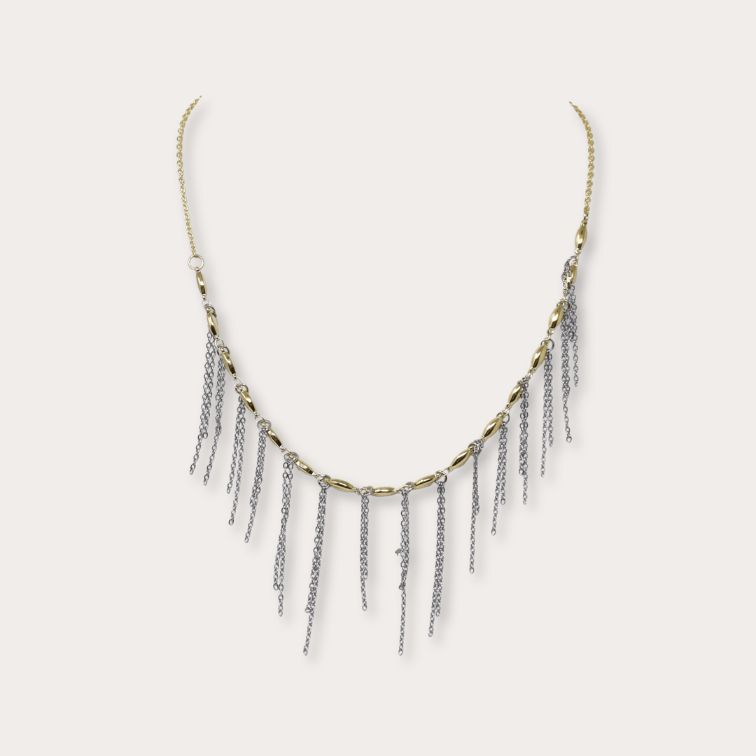 Vivienne Necklace con Cadenas - LAURA CANTU JEWELRY